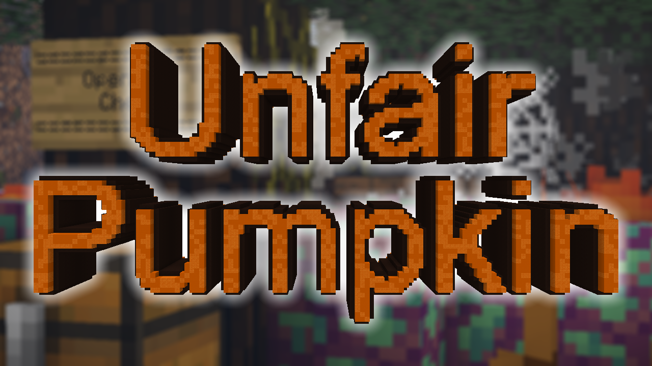 Télécharger UNFAIR PUMPKIN pour Minecraft 1.14.4